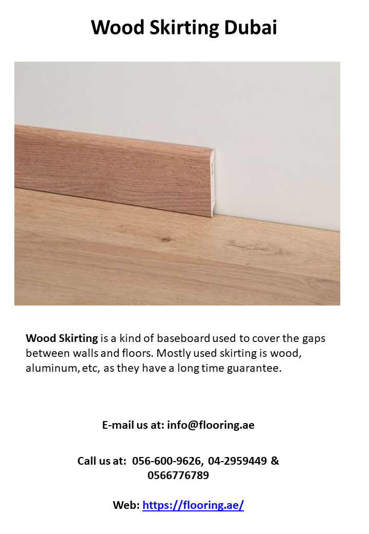 Wood Skirting Dubai