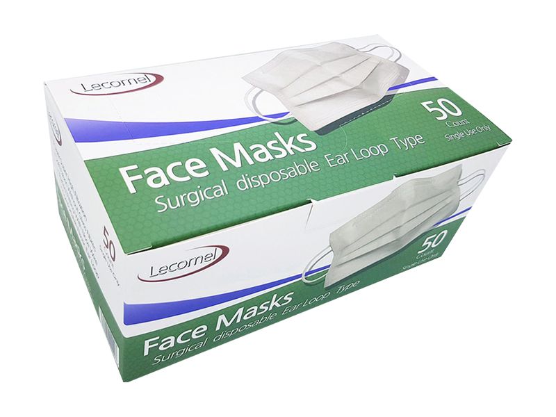 Custom Surgical Face Mask Packaging Boxes