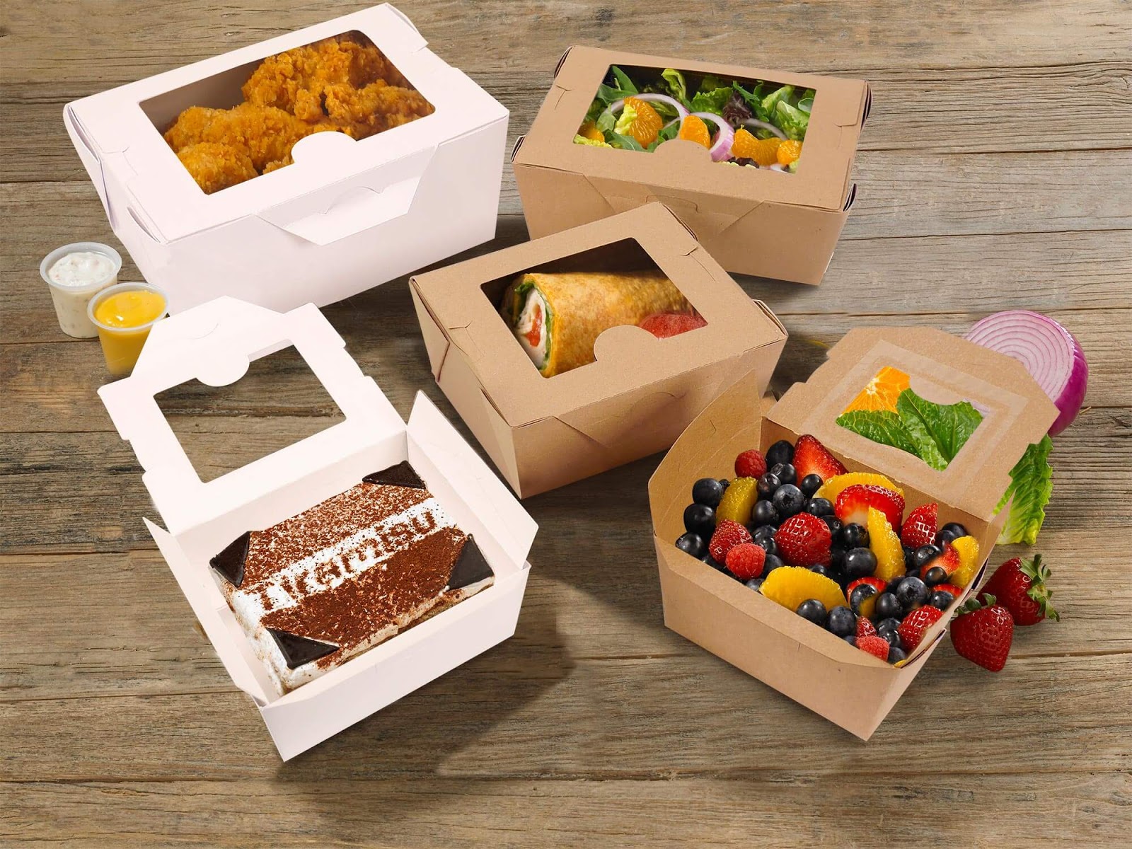 Custom Eco Friendly Bakery Packaging Boxes