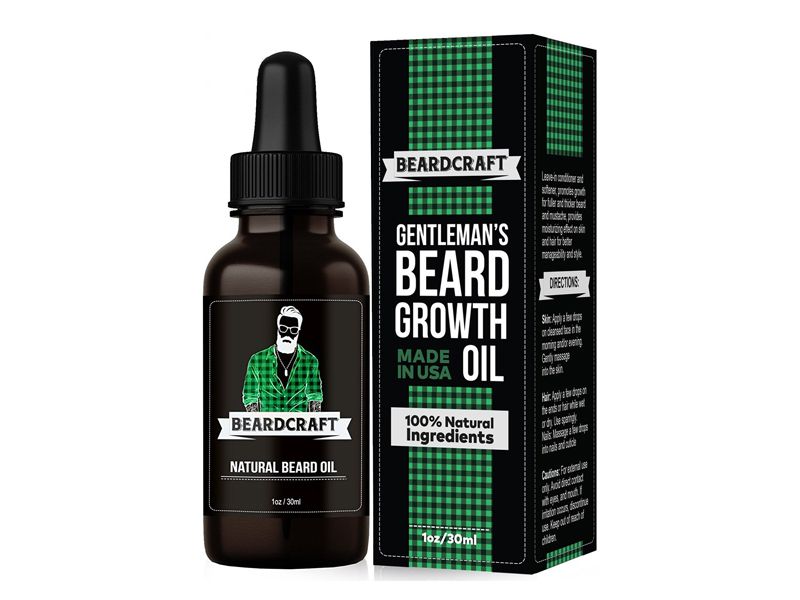 Custom Beard Oil Packaging Boxes