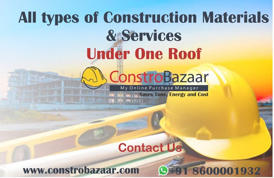 Construction Materials Online at ConstroBazaar