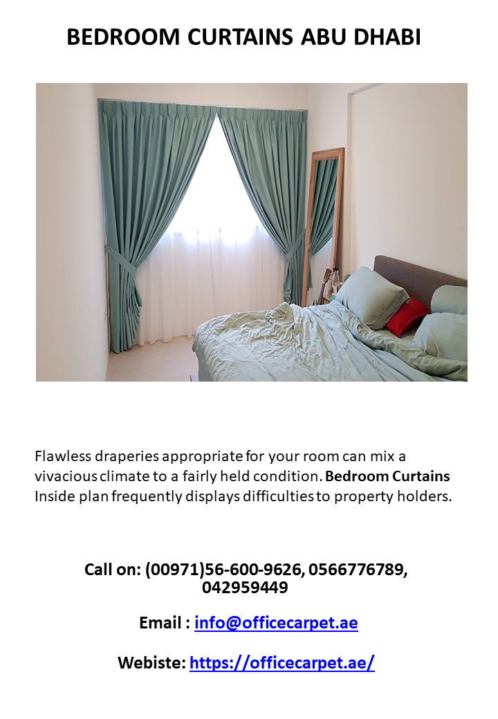 BEDROOM CURTAINS ABU DHABI