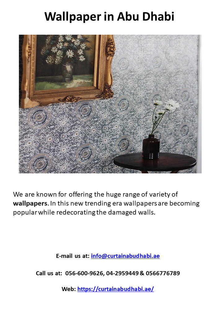 Wallpaper in Abu Dhabi