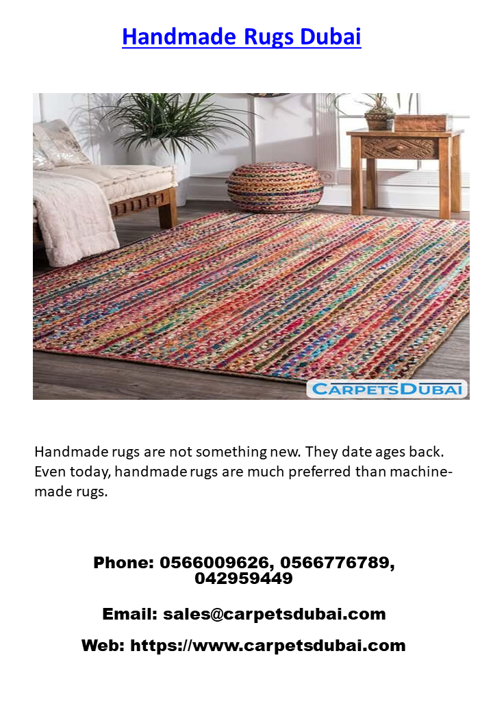 Handmade Rugs Dubai