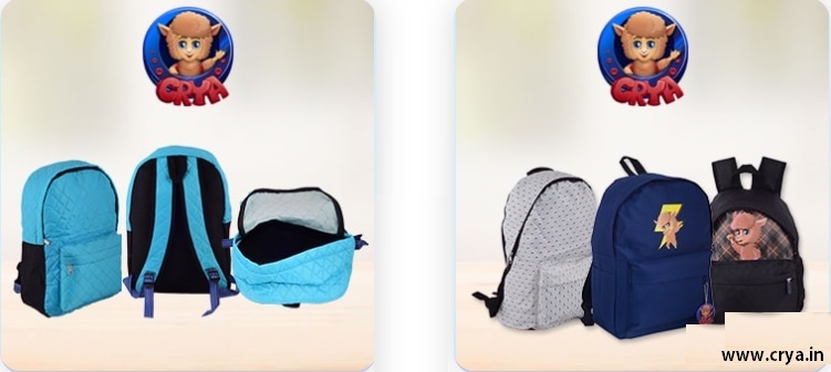 Buy Online Backpacks for Kids On Crya.in