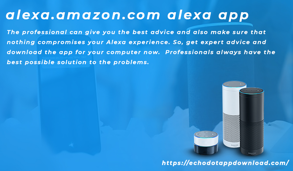 alexa.amazon.com alexa app
