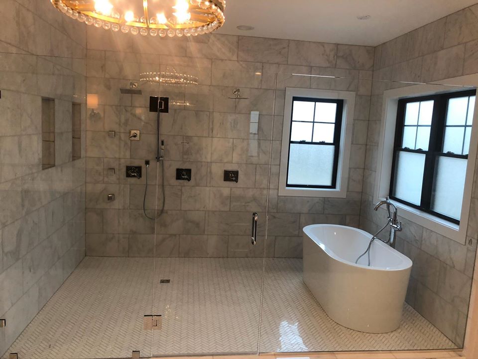 Frameless shower doors Alexandria VA