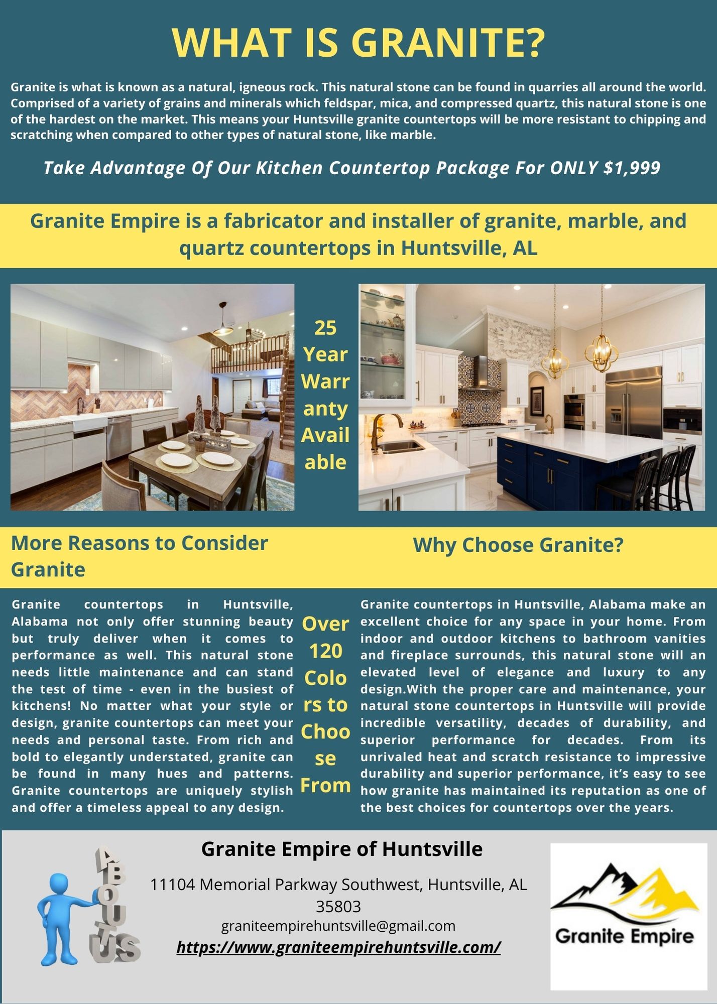  Why Should You Choose Granite Countertop