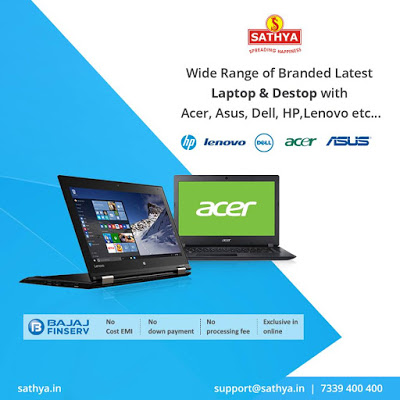 Great Deals and Discounts on Laptops | SATHYA Online Shopping