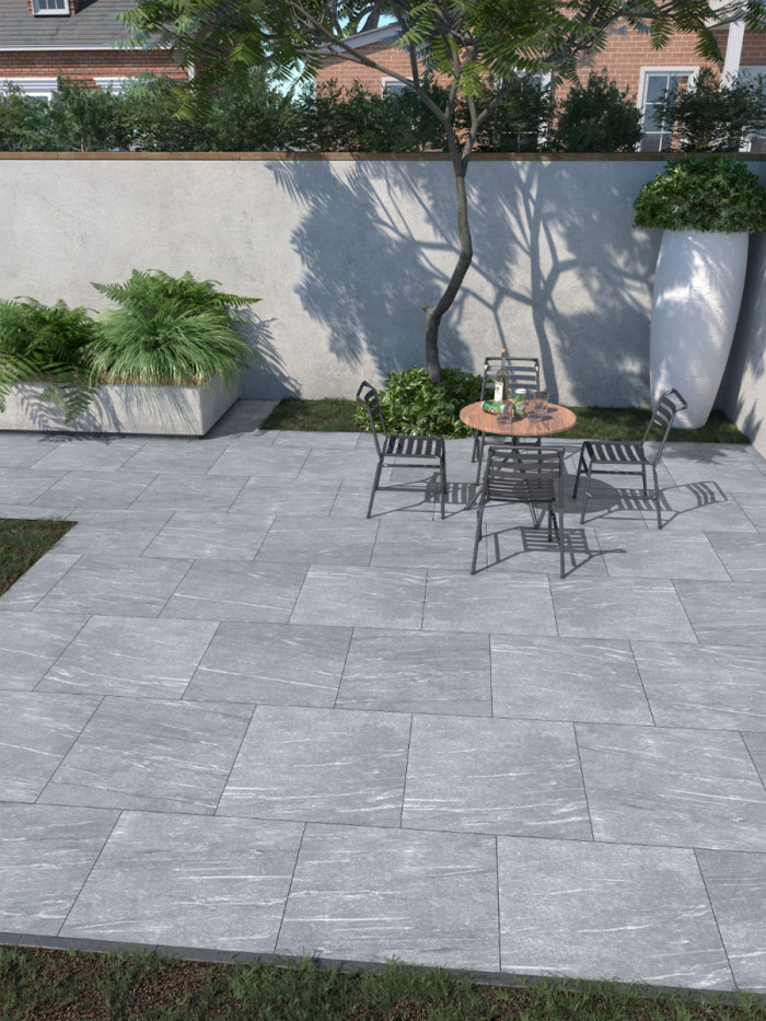 Porcelain Tiles Outside by Royale Stones