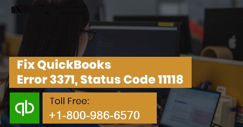 How To Fix QuickBooks Error 3371 statuscode-11118