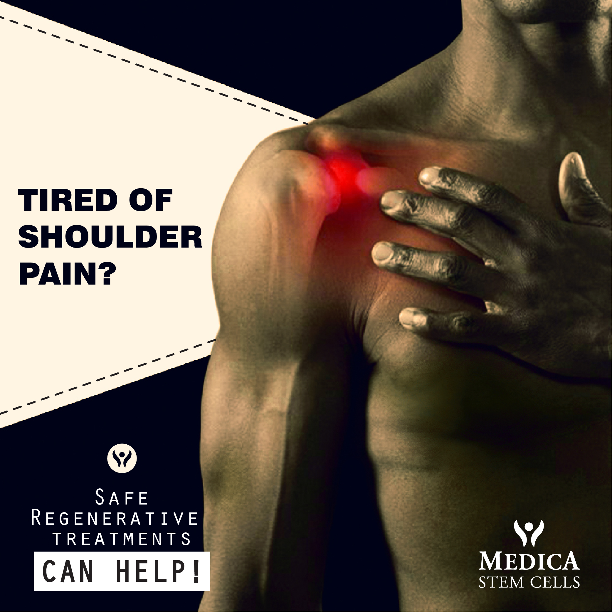 Regenerative treatment for shoulder pain