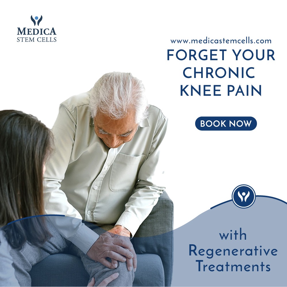 Regenerative treatment for chronic knee pain