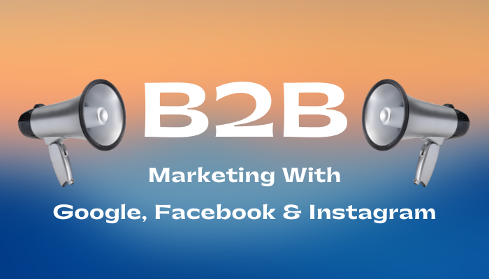 B2B Marketing With Google, Facebook & Instagram