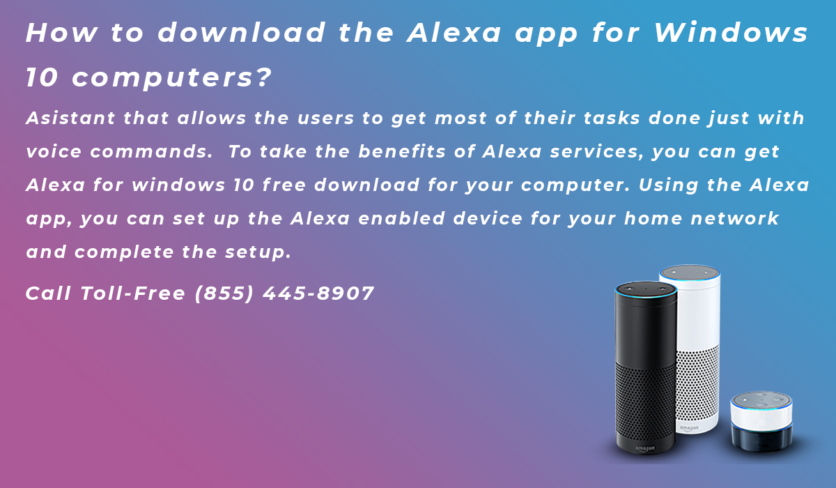 How to download the Alexa app for Windows 10 computers?