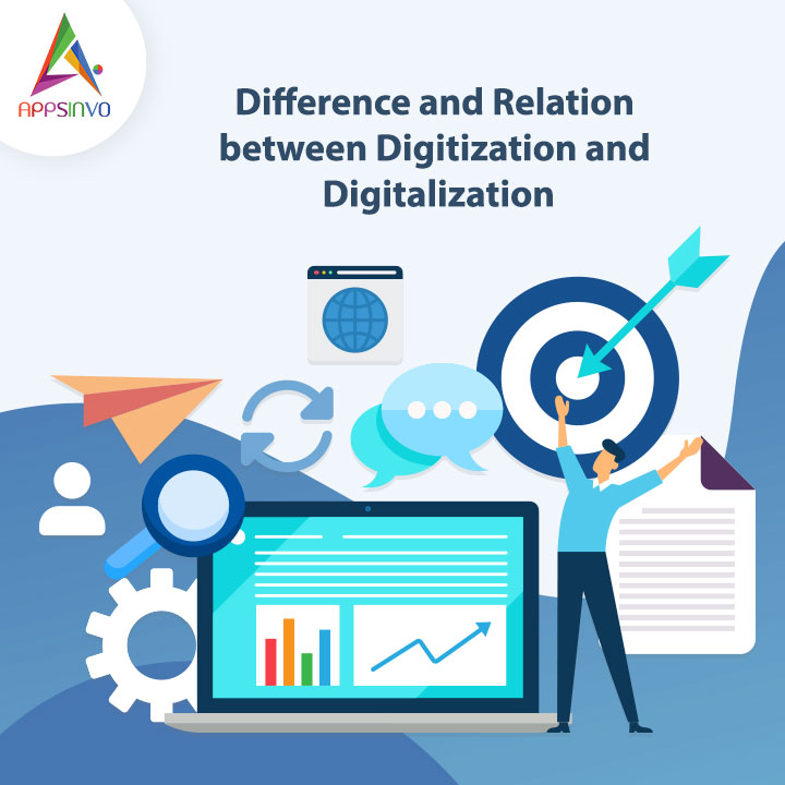 Appsinvo - Difference and Relation between Digitization and Digitalization