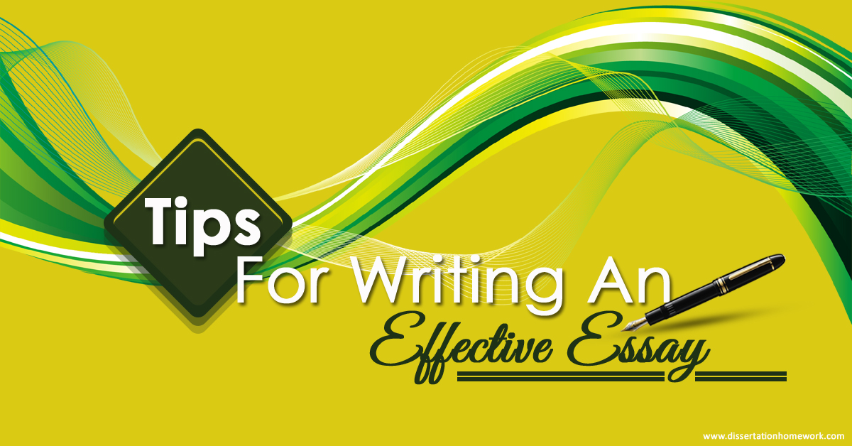 Tips for writing an effective essay
