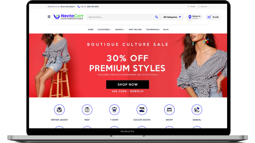 Why Is NectaCart Best for Your Ecommerce Store Development?