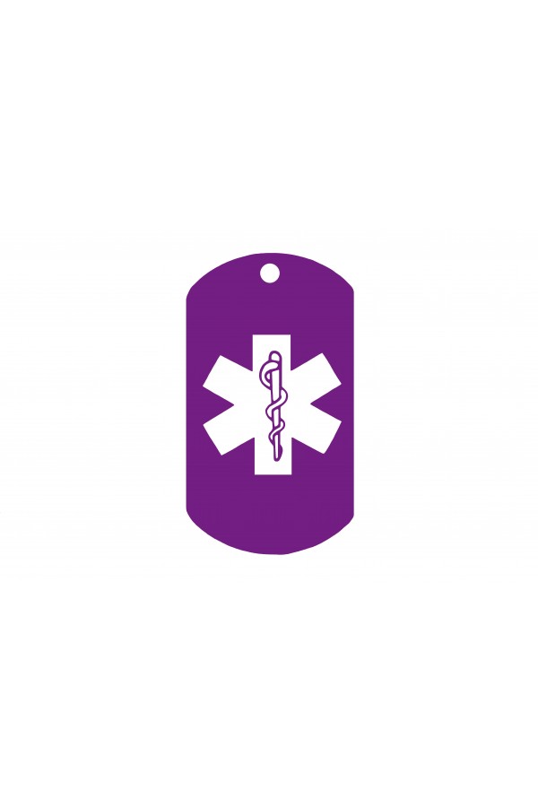 Custom Engraved Medical Id Tag | Military Medical Dog Tags