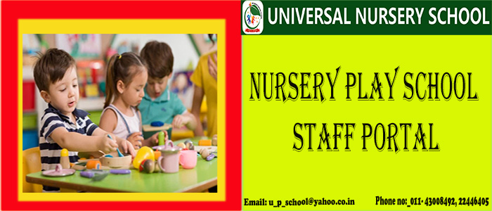 Nursery Play School Staff Portal