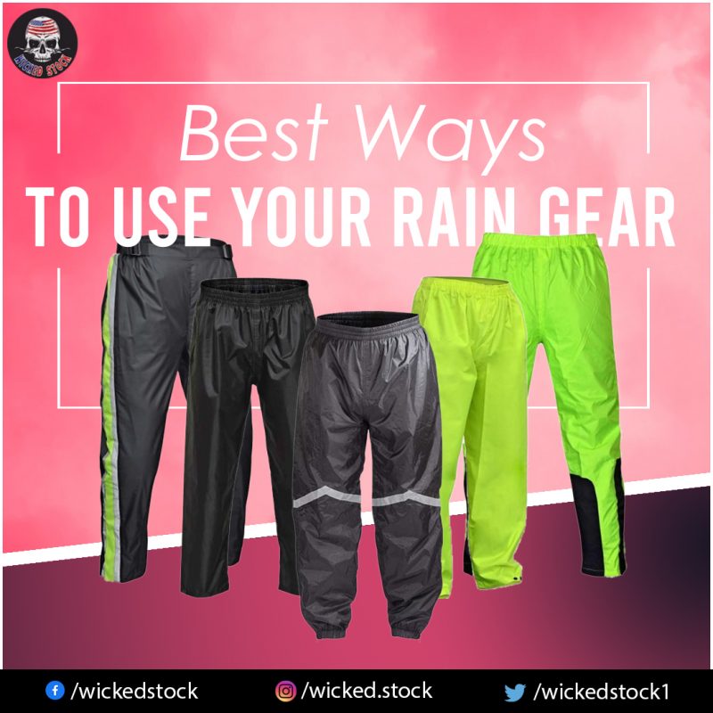 Best Ways to Use Your Rain Gear