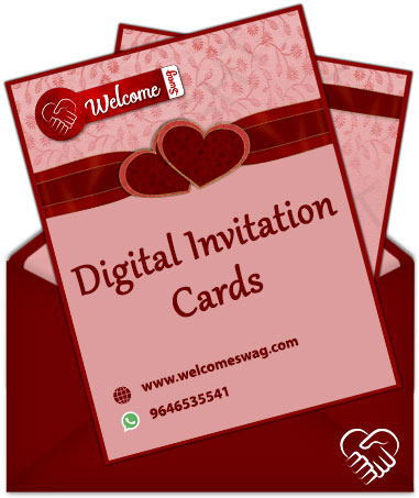 Events Digital Invitation Card in Delhi - WelcomeSwag