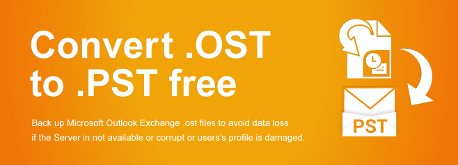 Convert OST mails to PST - OST to PST Converter Software