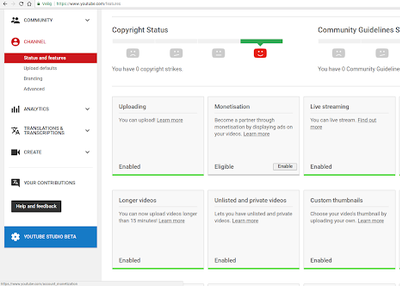 Youtube Channel Monetization Problem-Why you can't move forward from step 1 process to Next?