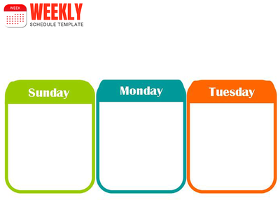Weekly Schedule In Excel Free Download Printable Template