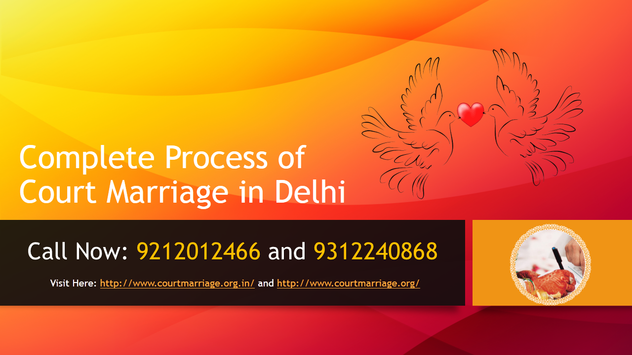 Court Marriage in Delhi