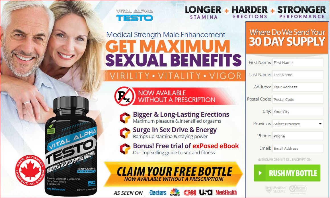 Vital Alpha Testo Canada