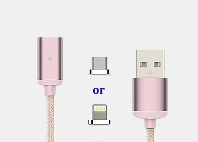 High Speed Charging Magnetic Cable with Pin For iPhone Or Android Or Type C Devices
