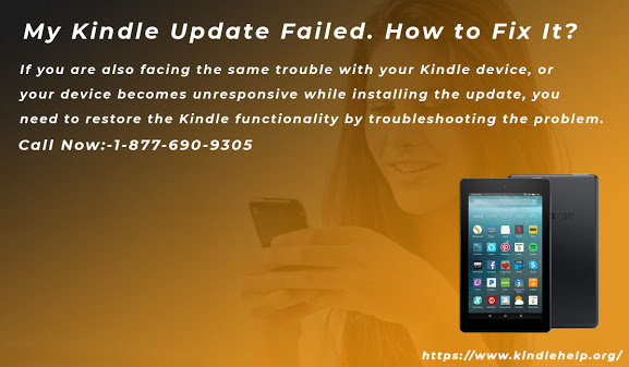 My Kindle Update Failed. How to Fix It?