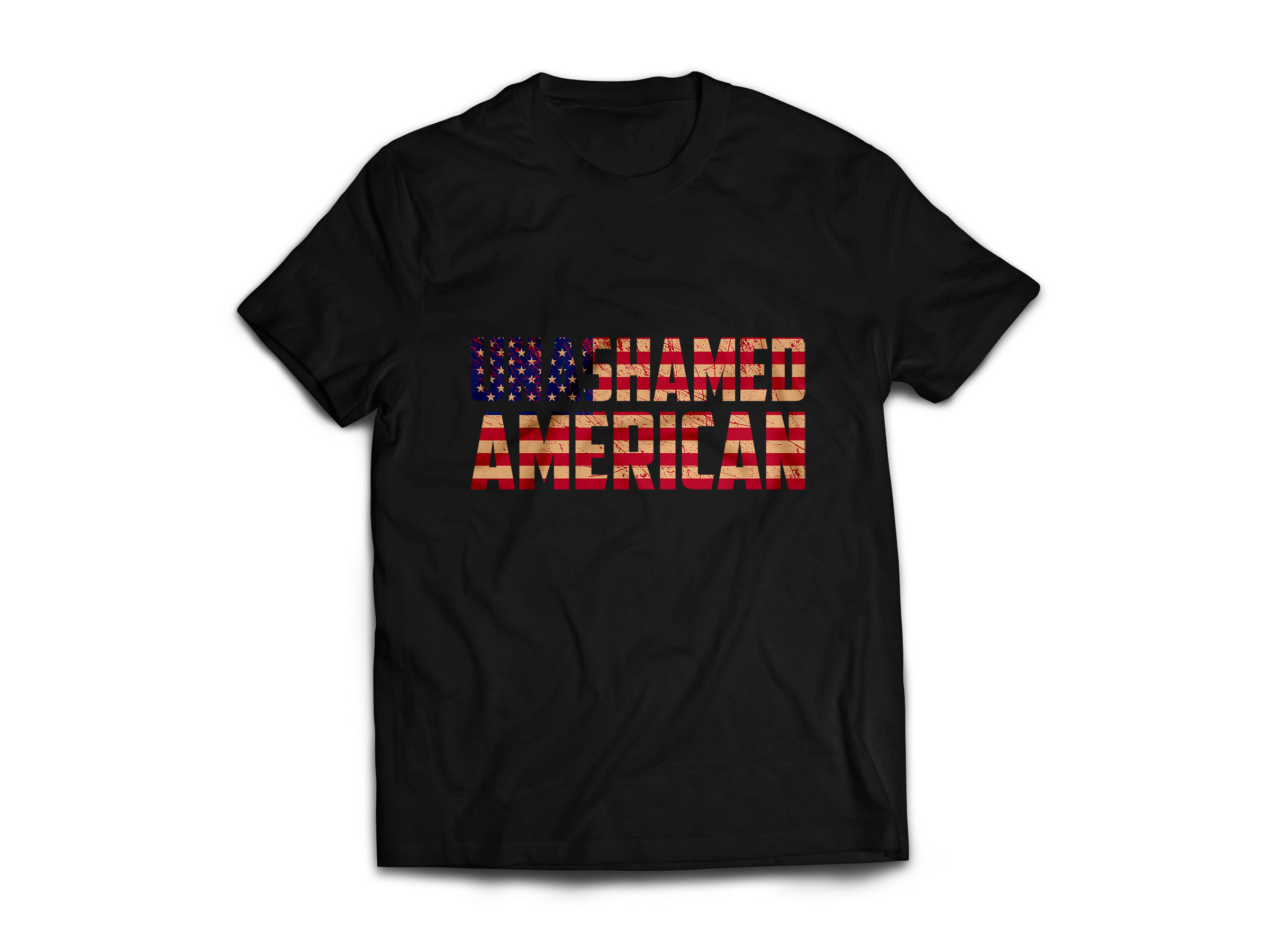 Create a Awesome and Cool American T shirt Design for your own