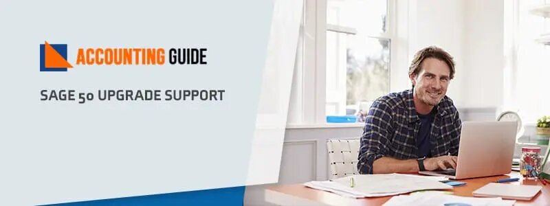 Sage 50 upgrade support.