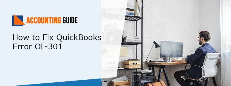 How to fix quick books error ol-301?