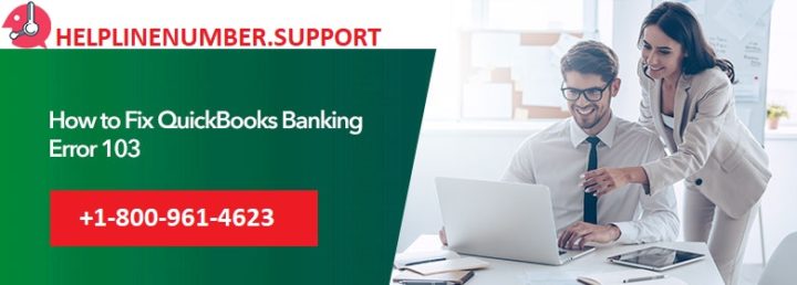 How to fix quickbooks banking error 103