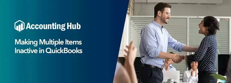 Making multiple items inactive in quickbooks