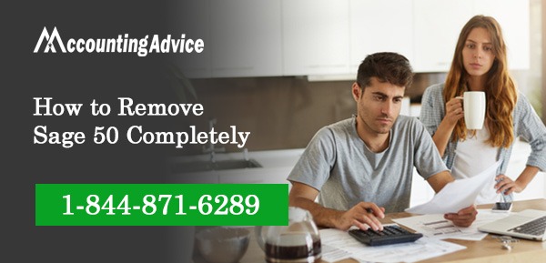 How to remove sage 50 completely