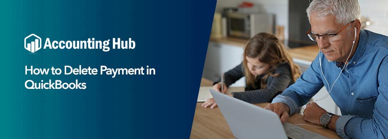 How to delete payment in Quickbooks?
