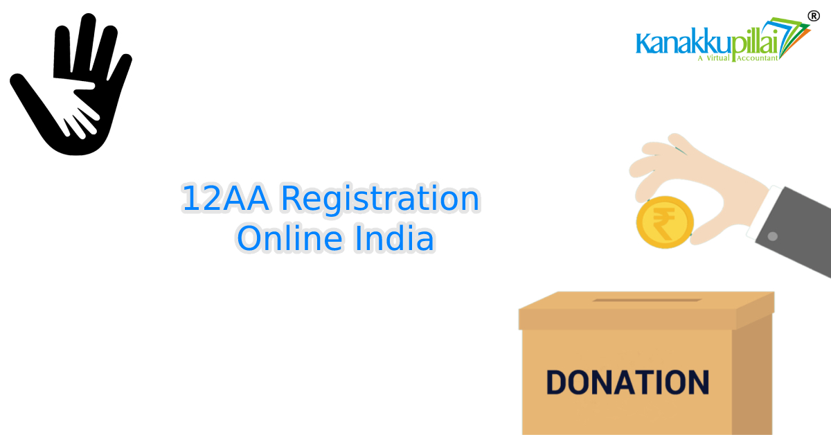 Apply 12AA Registration Online India