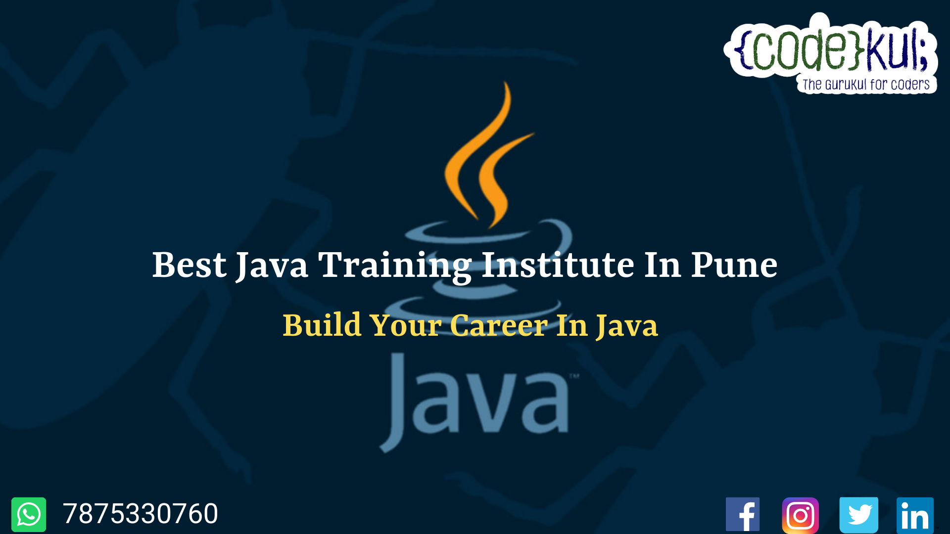 Java courses in pune
