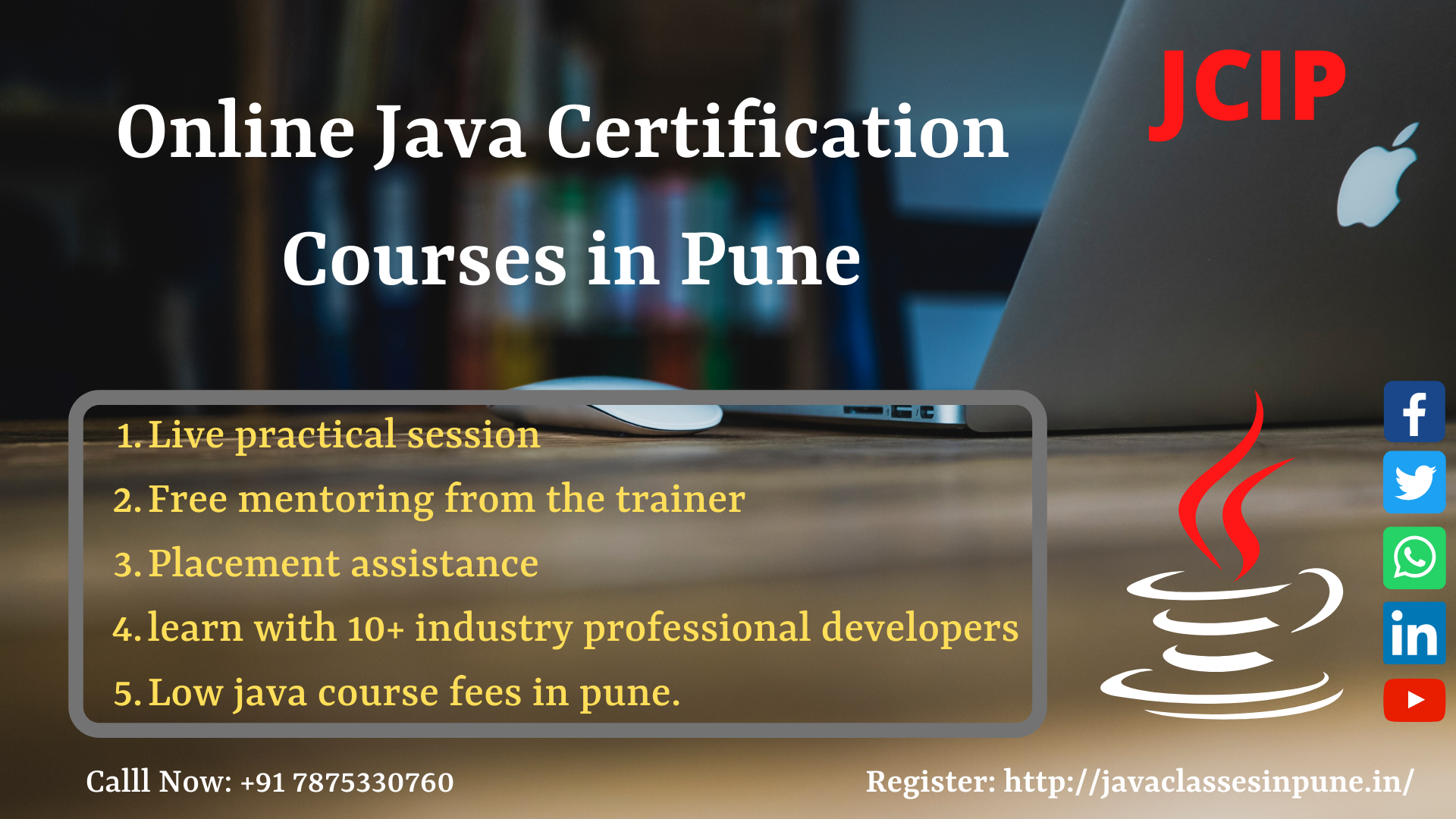 online java coaching classes