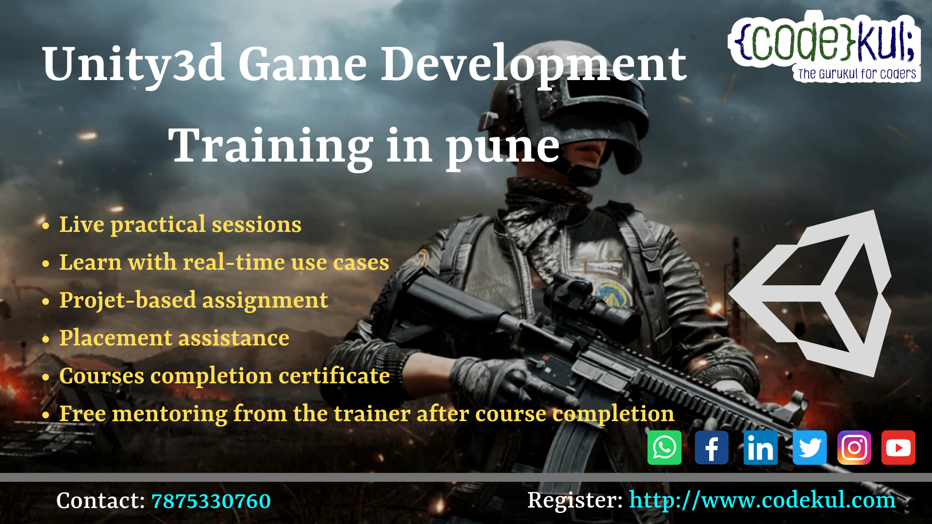 Unity game development training in pune