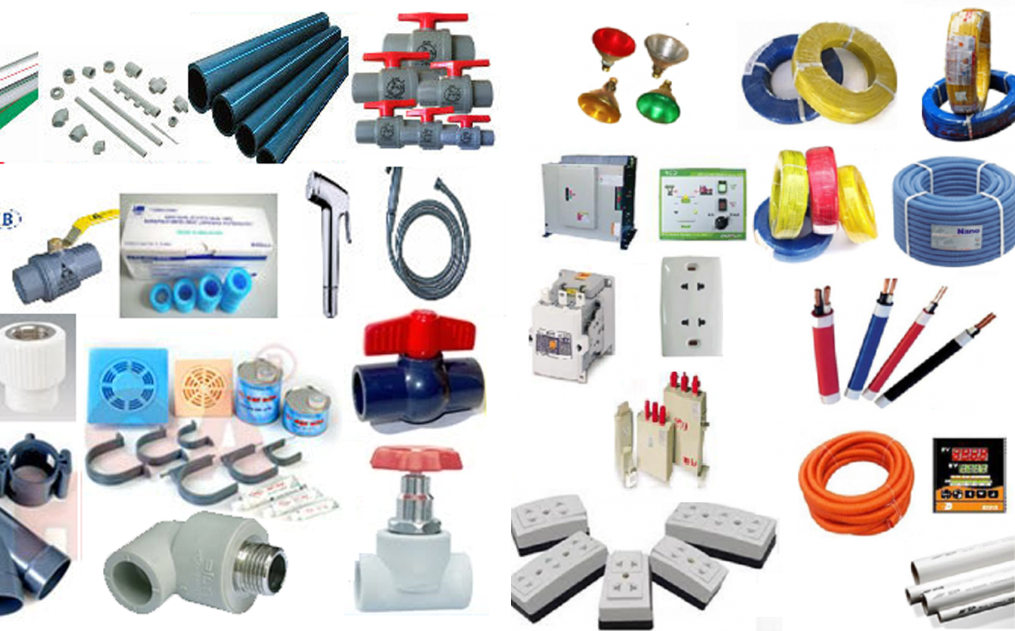 Phân phối ông luồn dây điện Sino, SP, Vanlock