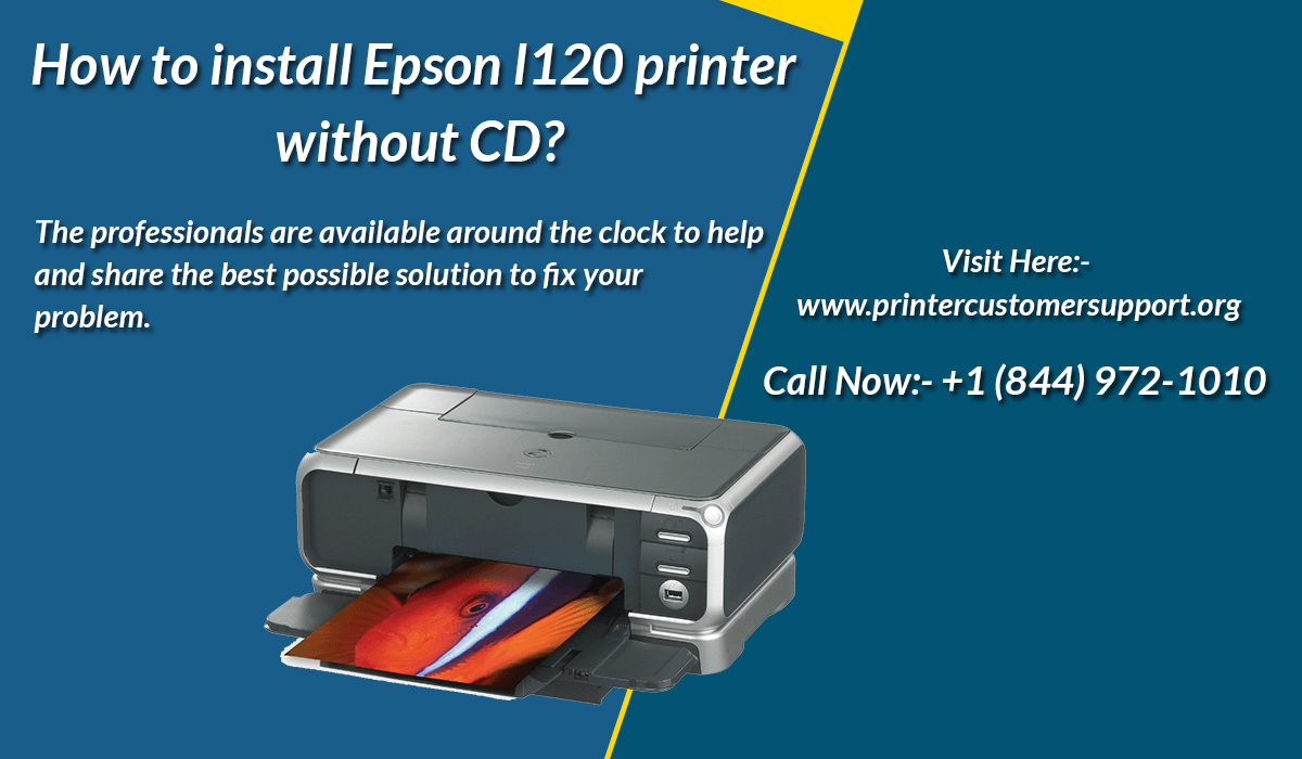 How to install Epson l120 printer without CD?