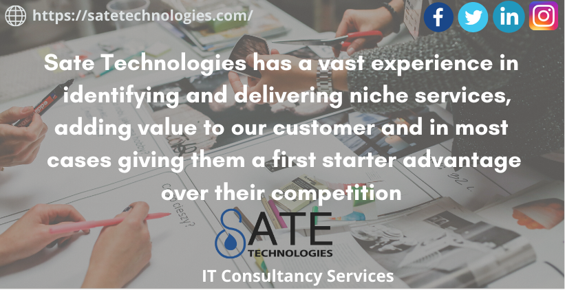 IT Consultancy Services  - Sate Technologies