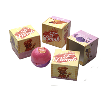Custom Bath Bomb Packaging Boxes