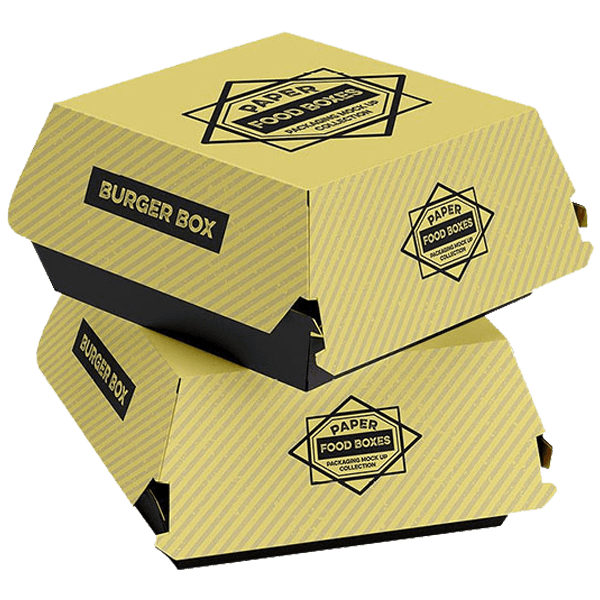 Custom burger packaging boxes