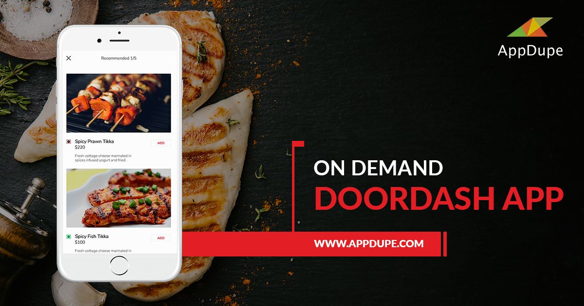 Distinguishing features of the app like DoorDash
